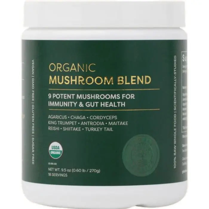 GLOBAL HEALING ORGANIC MUSHROOM BLEND 9.5OZ