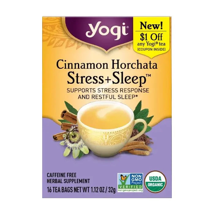 YOGI TEA Yogi Tea Cinnamon Horchata Stress + Sleep 16 BAG