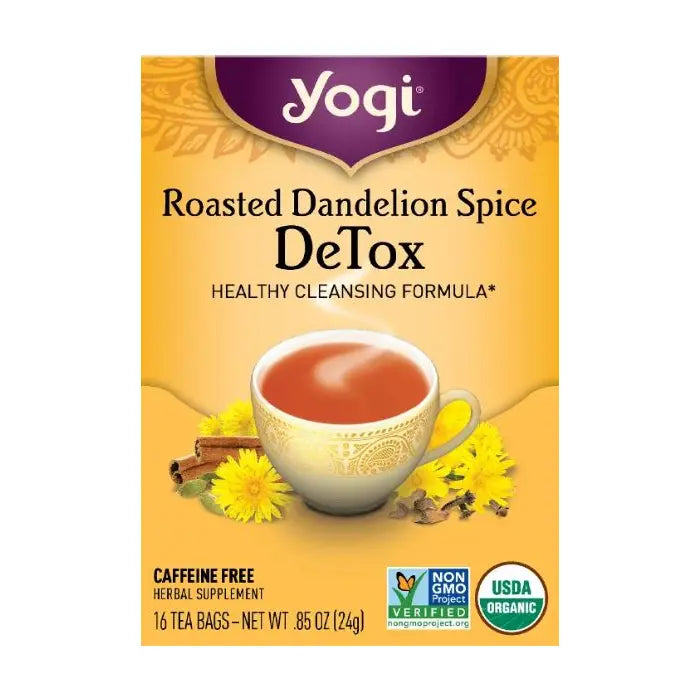 YOGI TEA Roasted Dandelion Spice DeTox 16 BAG