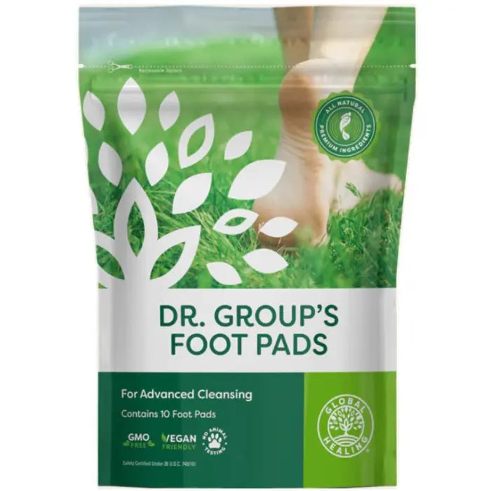 GLOBAL HEALING DR. GROUP'S CLEANSING FOOT PADS 10CT