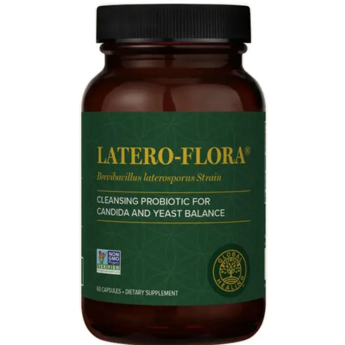 GLOBAL HEALING LATERO-FLORA B.O.D. STRAIN PROBIOTIC 60CAP