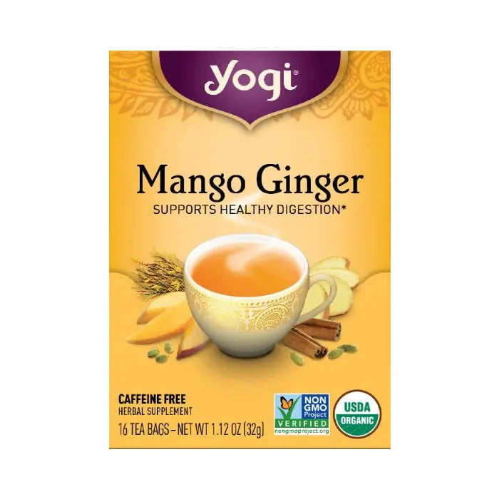 YOGI TEA Yogi Tea Mango and Ginger 16 BAG