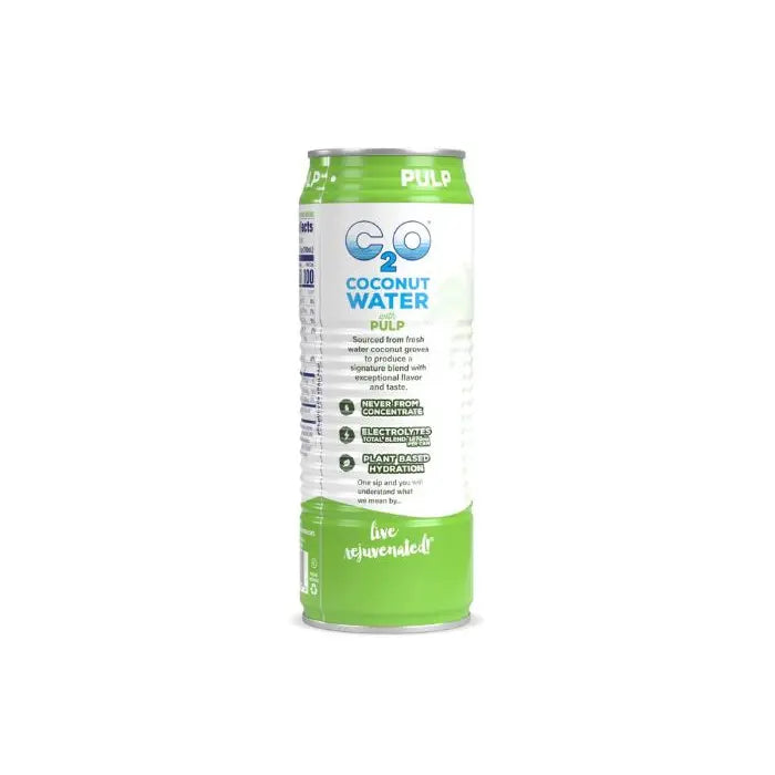 C2O Pure Coconut Water W/Pulp 12/17.5 OZ