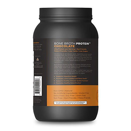 Ancient Nutrition Bone Broth Protein - Chocolate - 40 srv Powder