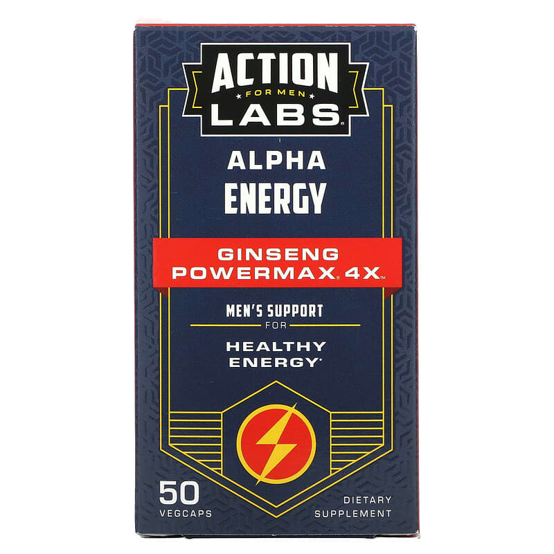 Action Labs Ginseng PowerMax 4X 50ct