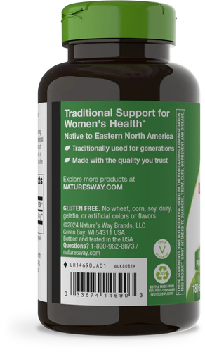 Nature's Way Black Cohosh Root 180 Vgn Cp