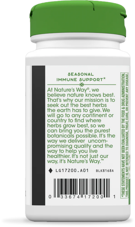 Nature's Way Spirulina Micro-Algae 100 Vgn Cp