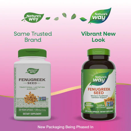 Nature's Way Fenugreek Seed  320 Vgn Cp