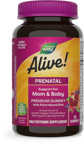 Nature's Way Alive!® Prenatal Gummy Vitamins 75 Gummies