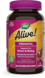 Nature's Way Alive!® Prenatal Gummy Vitamins 75 Gummies