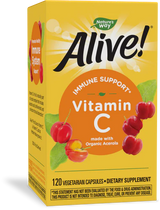 Nature's Way Alive!® Vitamin C 120 Veg Cp