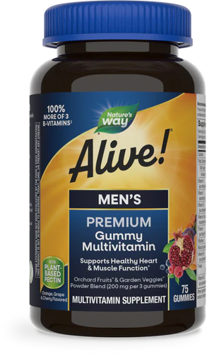 Nature's Way Alive!® Men’s Gummy Vitamins 75 Gummies