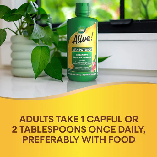 Nature's Way Alive!® Multi-Vitamin Citrus Flavor Liquid 30.4 Fl Oz