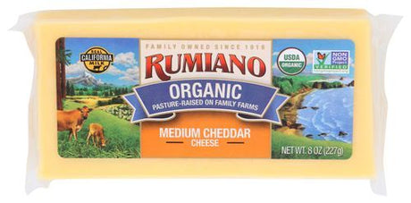 Rumiano Medium Cheddar 8oz