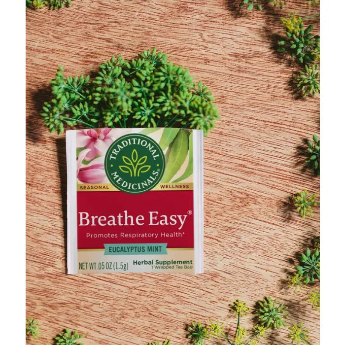 TRADITIONAL MEDICINALS TEAS Breathe Easy Tea 16 BAG