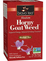 BRAVO TEA Absolute Horny Goat Weed Tea 20 BAG