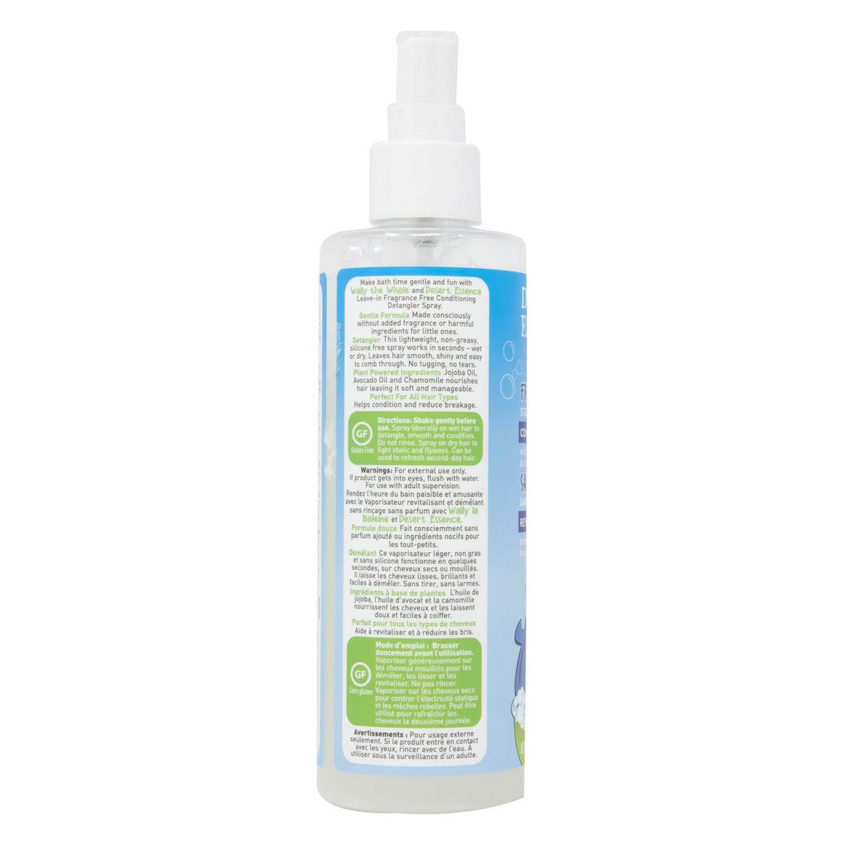 Desert Essence FRAG FREE KIDS DETANGLER 8 Liquid