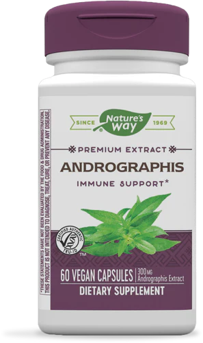 Nature's Way Andrographis Premium Extract 60 Vgn Cp