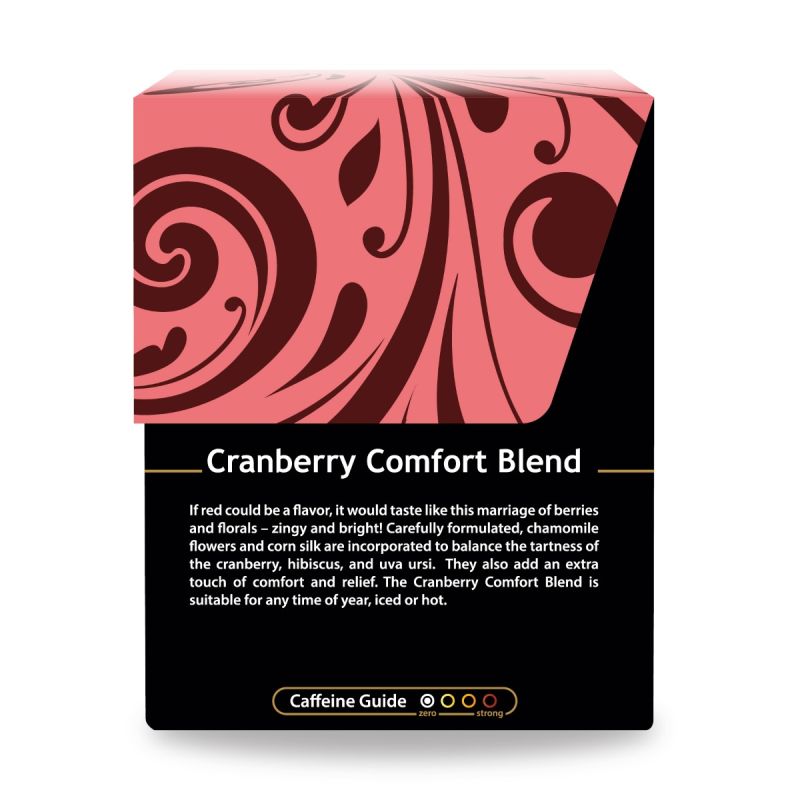 BUDDHA TEAS Cranberry Comfort Blend 18 CT