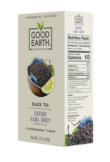 GOOD EARTH TEAS Sensorials Earl Grey 15 BAG