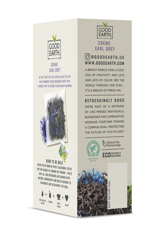 GOOD EARTH TEAS Sensorials Earl Grey 15 BAG