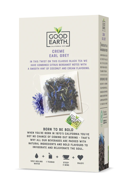 GOOD EARTH TEAS Sensorials Earl Grey 15 BAG