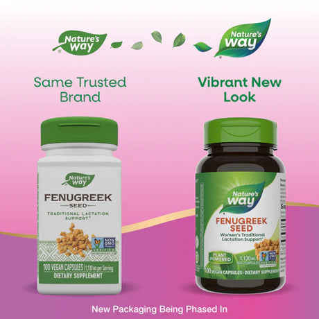 Nature's Way Fenugreek Seed 100 Vgn Cp