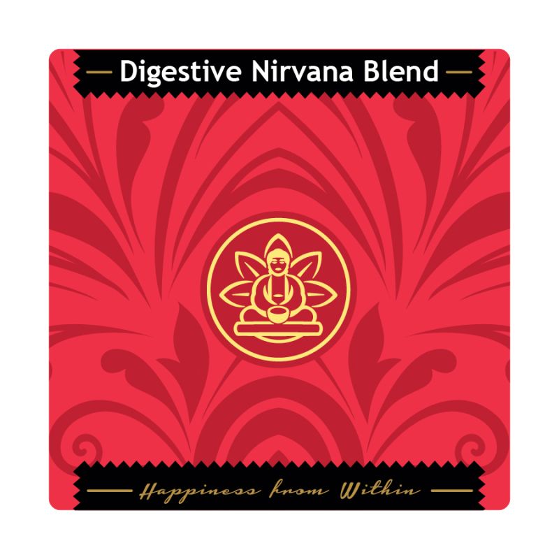 BUDDHA TEAS Organic Digestive Nirvana Blend Tea 18 BAG