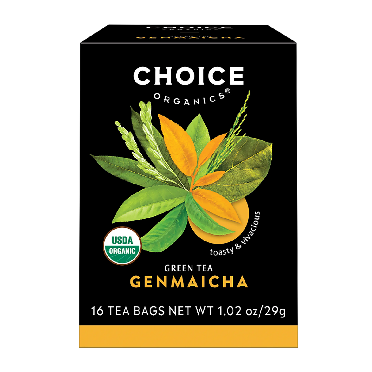 CHOICE ORGANIC TEAS Genmaicha 16 BAG