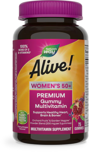 Nature's Way Alive!® Women’s 50+ Gummy Vitamins 75 Gummies