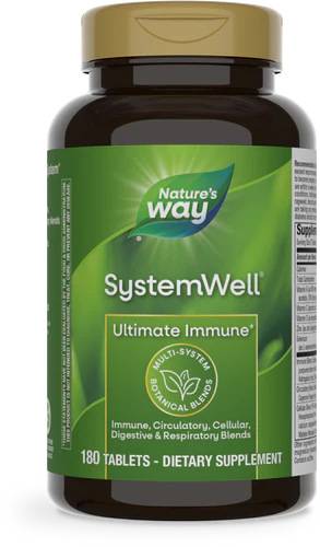 Nature's Way SystemWell® Ultimate Immunity Multi-System Defense 180 Tb