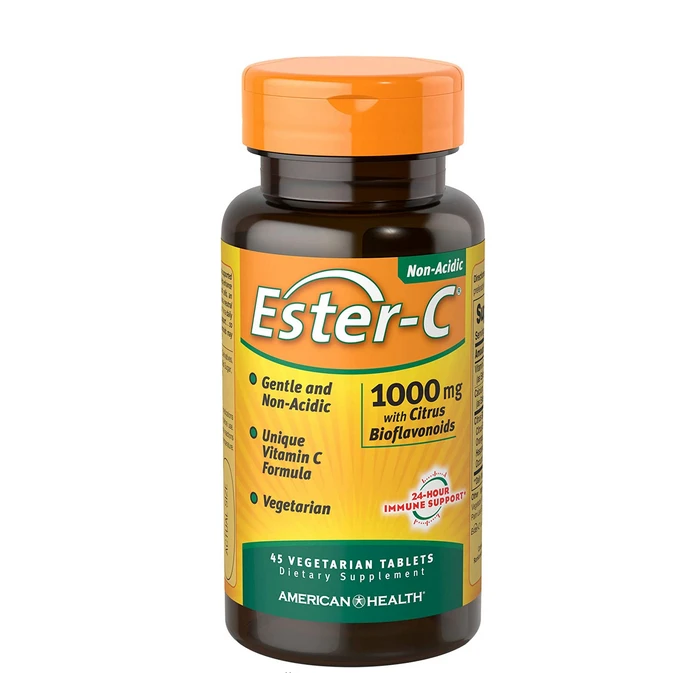 Solgar Ester-C®  1000 mg with Citrus Bioflavonoids Vegetarian Tablets 45tablet