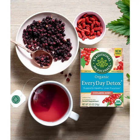 TRADITIONAL MEDICINALS TEAS Everyday Detox Tea 16 BAG