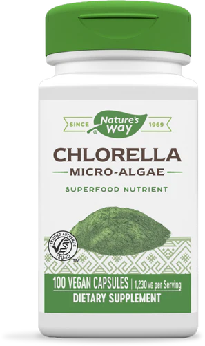 Nature's Way Chlorella Micro-algae 100 Vgn Cp