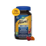 Nature's Way Alive!® Men’s 50+ Gummy Vitamins 75 Gummies