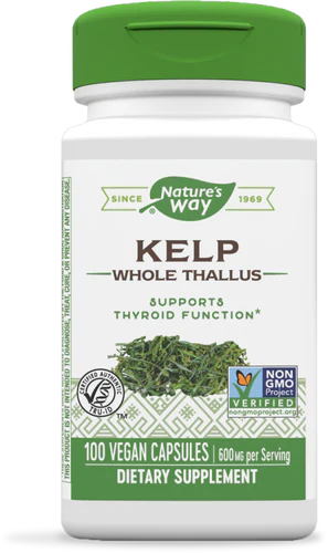 Nature's Way Kelp Whole Thallus 100 Vgn Cp