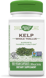 Nature's Way Kelp Whole Thallus 100 Vgn Cp