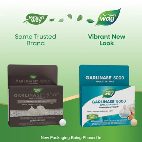 Nature's Way Garlinase® 5000 100 Tb