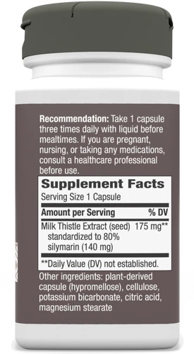 Nature's Way Thisilyn® Milk Thistle Extract 100 Vgn Cp