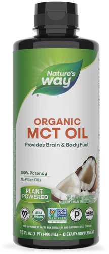 Nature's Way MCT Oil From Coconut 16 Fl Oz