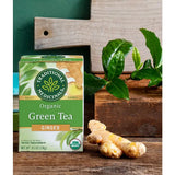 TRADITIONAL MEDICINALS TEAS Organic Green Tea w/ Ginger 16 BAG