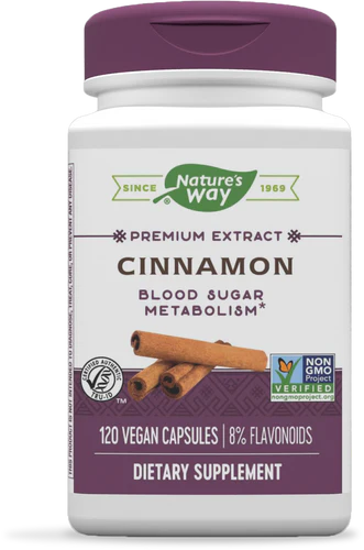 Nature's Way Cinnamon Premium Extract 120 Vgn Cp