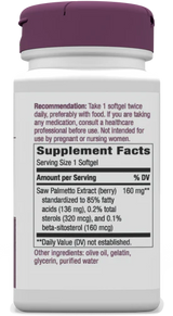 Nature's Way Saw Palmetto Premium Extract 60 Sg