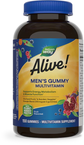 Nature's Way Alive! Men's Multi Gummy  150 Gummies