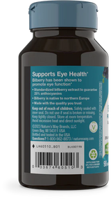 Nature's Way Bilberry Premium Extract, 25% Anthocyanins 90 Vgn Cp