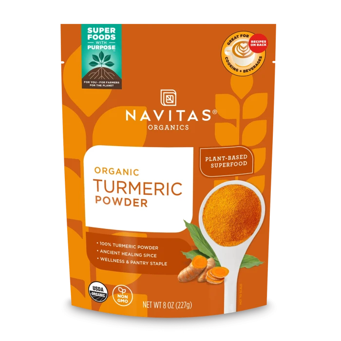 NAVITAS ORGANICS Tumeric Powder 8 OZ