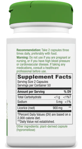 Nature's Way Licorice Root 100 Vgn Cp