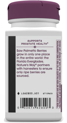 Nature's Way Saw Palmetto Premium Extract 60 Sg