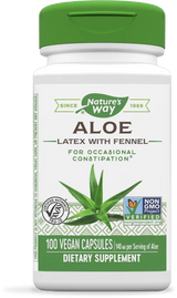 Nature's Way Aloe Latex with Fennel 100 Vgn Cp