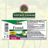 NATURE'S ANSWER FENNEL SEED 1OZ